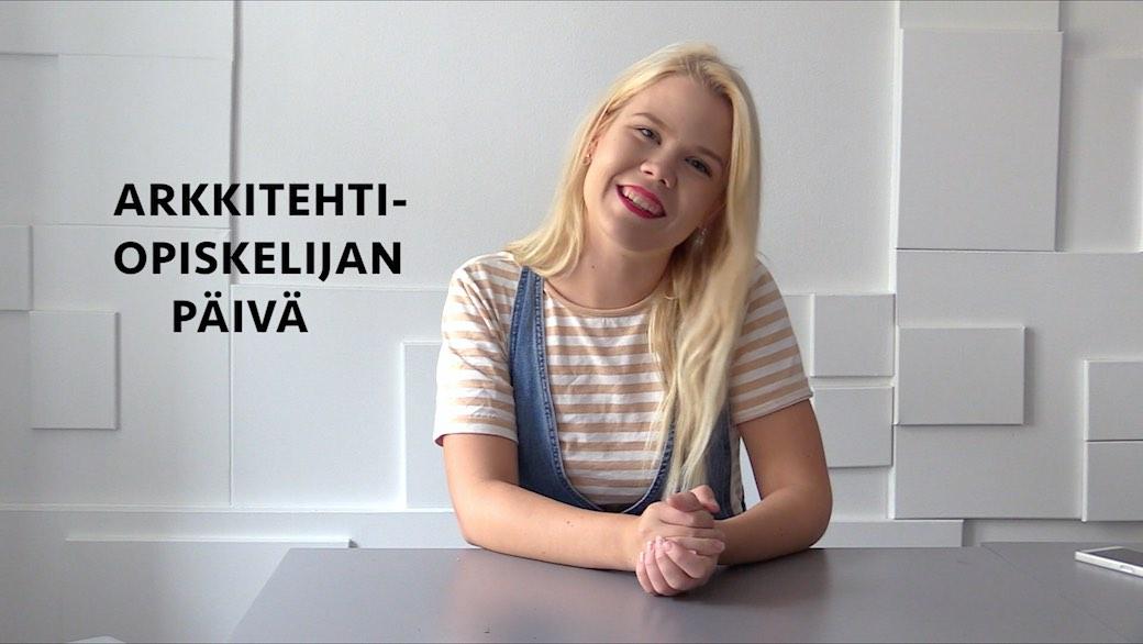 MY DAY - Elsa Karvanen, Arkkitehtiopiskelija, Aalto-Yliopisto
